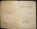 Voyage aux Alpes, par J.M.Dargaud.. DARGAUD (J.M.)