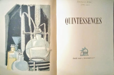 Quintessences.. GIVAUDAN (L.)