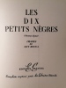 Les Dix Petits Nègres (Nursery rhyme).. ROCCA (Guy) & CHRISTIE (Agatha)