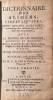 Dictionnaire des Alimens,. ALIMENS & BRIAND