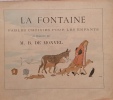 La Fontaine – Fables choisies pour les enfants et illustrées par M. B. de Monvel.. BOUTET DE MONVEL (Louis-Maurice) & LA FONTAINE (Jean de)
