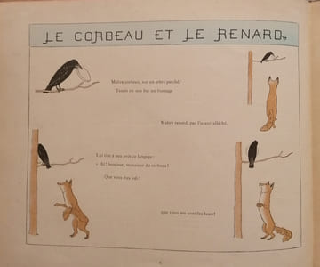 La Fontaine – Fables choisies pour les enfants et illustrées par M. B. de Monvel.