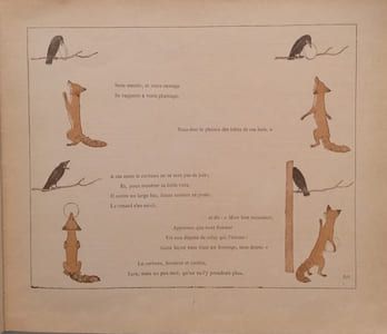 La Fontaine – Fables choisies pour les enfants et illustrées par M. B. de Monvel.