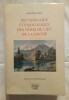 Dictionnaire Étymologique des Noms de Lieu de la Savoie.. GROS (Adolphe)