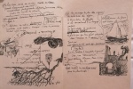 Choses tues.Cahiers d'Impressions et d'Idées. Portrait de Paul Valéry par Edmond Marie. Eaux-fortes originales et dessins par l'auteur.. VALÉRY (Paul)