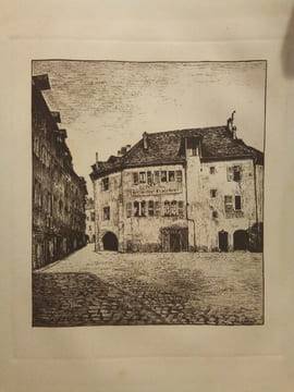 La Plaisante et Ancienne Ville d'Annecy en Savoie.. GRUFFAZ (A.) & SERAND (François et Joseph)