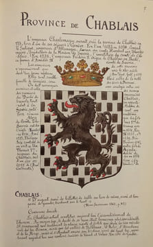 Armorial du Chablais.. BAUD (J.)