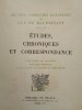 Études, Chroniques et Correspondance.. MAUPASSANT (Guy de)