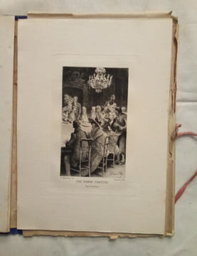 Eaux-Fortes pour illustrer les œuvres de Alfred de Musset.. MUSSET(Alfred de) et PILLE(Henri)