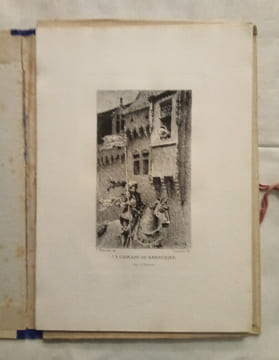 Eaux-Fortes pour illustrer les œuvres de Alfred de Musset.. MUSSET(Alfred de) et PILLE(Henri)