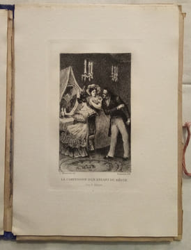 Eaux-Fortes pour illustrer les œuvres de Alfred de Musset.. MUSSET(Alfred de) et PILLE(Henri)