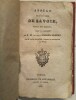 Abrégé de l'Histoire de Savoie.. PAQUIER (S. M. Le Ch.)
