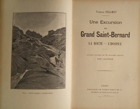 Une Excursion au Grand Saint-Bernard.. REGAMEY (Frédéric)