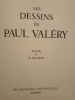 Les Dessins de Paul Valéry.. VALÉRY (Paul) & MAN (P. De)