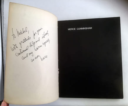 Merce Cunningham (signé et dédicacé). KLOSTY JAMES
