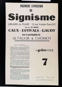 PREMIERE EXPOSITION DU SIGNISME