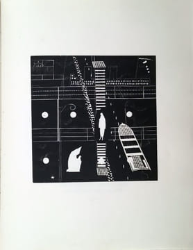 L'Abbé de l'abbaye, Poèmes supernaturalistes. GENBACH JEAN (Ernest Gengenbach 1903-1979) ALEXEIEFF ALEXANDRE (1901-1982)