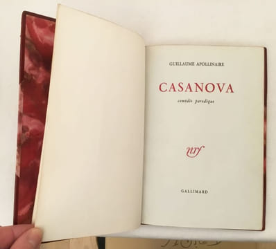 Casanova. Apollinaire Guillaume