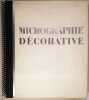 Micrographie D&eacute;corative. ALBIN  GUILLOT LAURE 1879 1962