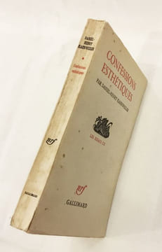 Confessions Esthétiques. KAHNWEILER DANIEL-HENRY (1884-1979)
