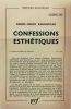 Confessions Esthétiques. KAHNWEILER DANIEL-HENRY (1884-1979)