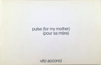 pulse (for my mother) (pour sa mére) (signé)