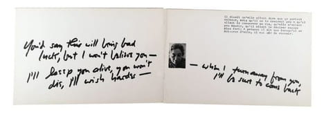 pulse (for my mother) (pour sa mére) (signé). ACCONCI VITO (1940-2017)