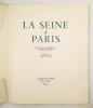 La Seine à Paris. RENE-JACQUES (René Giton 1908-2003, dit)
