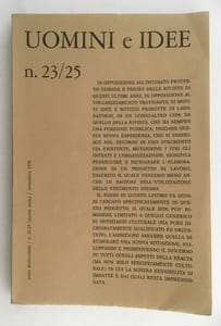 UOMINI E IDEE n°23/25