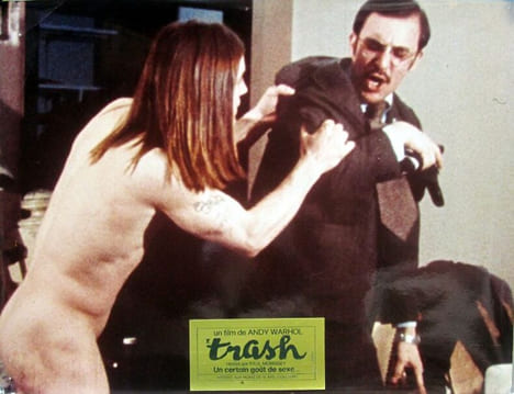 Stills from Trash. ANDY WARHOL'S TRASH