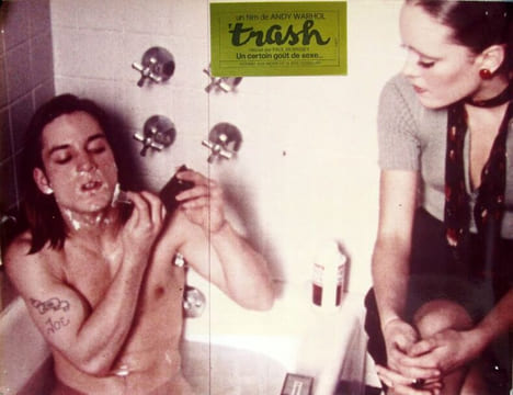 Stills from Trash. ANDY WARHOL'S TRASH