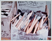 Photographie originale: Accumulation de pinceaux