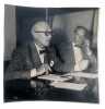 Le Corbusier et Bernard Zehrfuss à l’Unesco en 1962. LE CORBUSIER (1887-1965)
