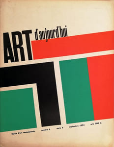 ART D’AUJOURD’HUISérie 5 n°6, septembre 1954