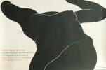 Black Foreshortened Nude. Milton Glaser