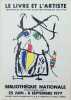Le livre et l’artiste. MIRO JOAN (1893-1983)