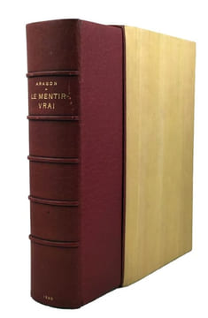 Le mentir vrai. ARAGON LOUIS (1897-1982)