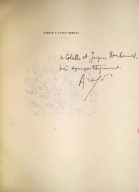 Elégie à Pablo Neruda