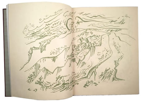 Elégie à Pablo Neruda. ARAGON LOUIS (1897-1982) MASSON ANDRE (1896-1987)