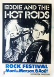 Festival de Mont de Marsan 1976 . EDDIE AND THE HOT RODS