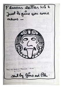 Fluxus letter N°2 just to give you some news