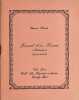 Journal d'un Faiseur (Extraits) 1951-1952. PIROTTE ERNEST (Pseudonyme de Pol Bury 1922-2005)