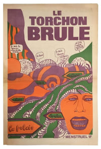 Le torchon brûle n°1 à 6 collection complète dans la reliure de l'éditeur réalisée en février 1982.