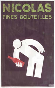 Nicolas fines bouteilles Affiche