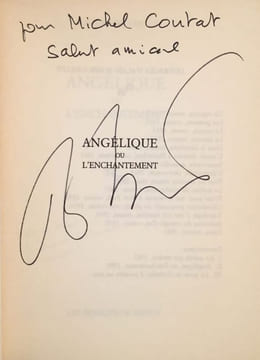 Angélique ou l’enchantement (signé). ROBBE-GRILLET ALAIN (1922-2008)
