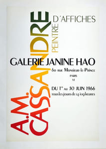 A.M. Cassandre peintre d'affiches