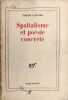 Spatialisme et poésie concrète. GARNIER PIERRE (1928-2014)