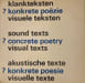KLANKTEKSTEN ? KONKRETE PO&Euml;ZIE VISUELE TEKSTEN / SOUND TEXTS ? CONCRETE POETRY VISUAL TEXTS / AKUSTISCHE TEXTE ? KONKRETE POESIE VISUELLE TEXTE. Henri ...