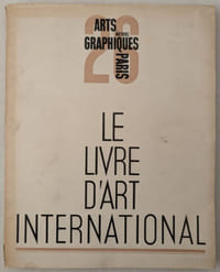 Le livre d'art internationalArts et métiers graphiques n°26