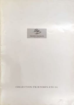 Printemps-Été 1996. BALMAIN PIERRE (1914-1982)